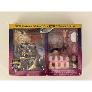 Disney Sleeping Beauty PLATINUM EDITION 2-Disc DVD & Beauty Gift Set EXCLUSIVE